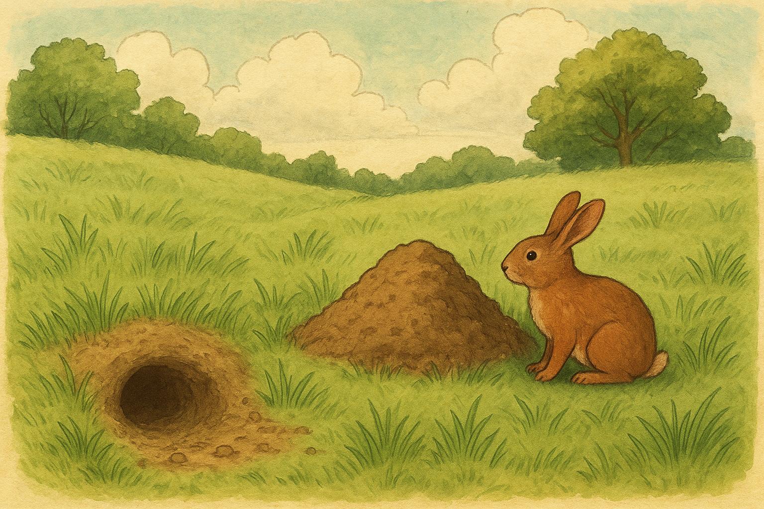 Understanding Burrow Vs Mound How To Spot Lawn Holes