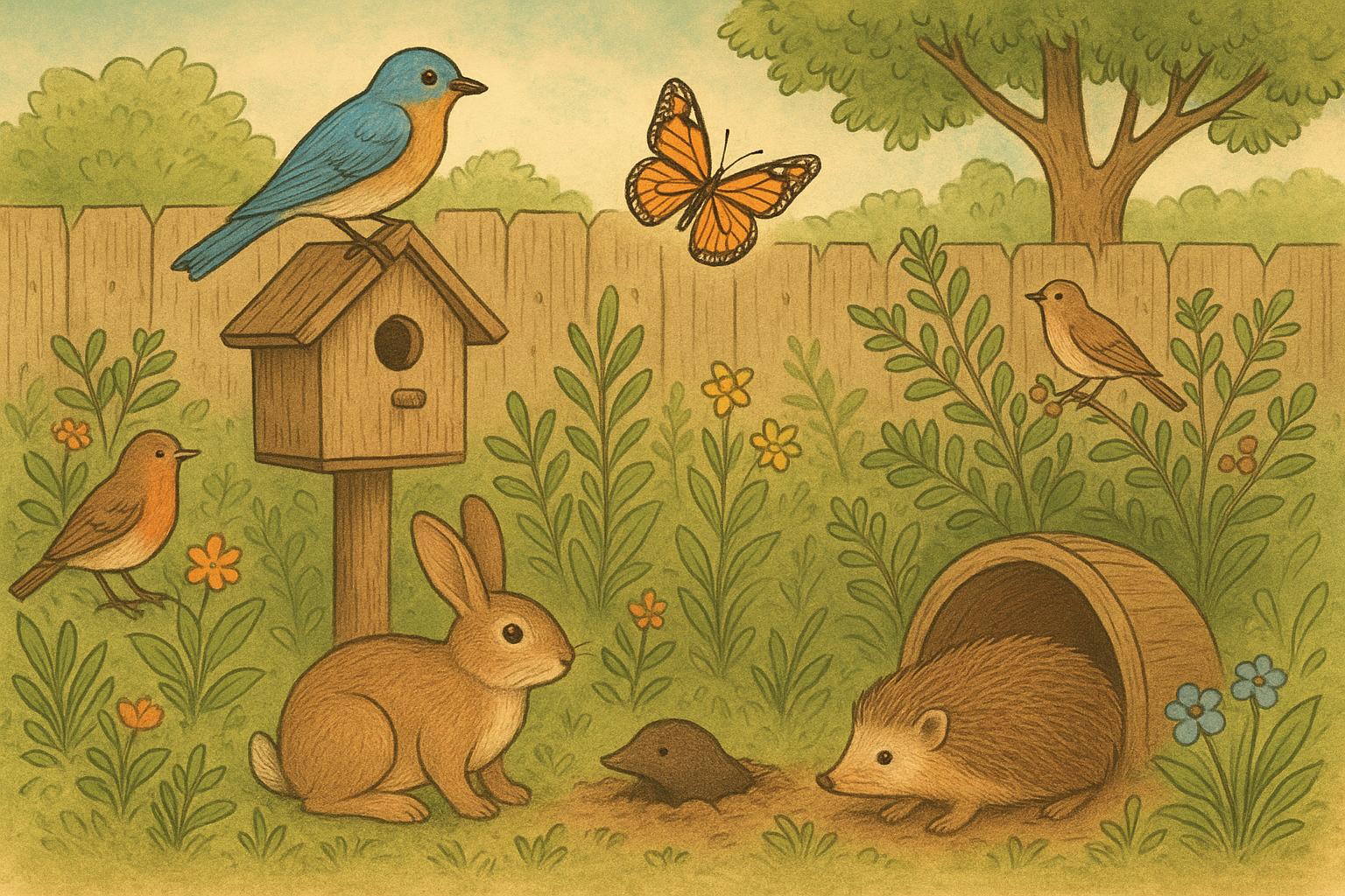 Small Yard Habitat Ideas For Wildlife Friendly Design