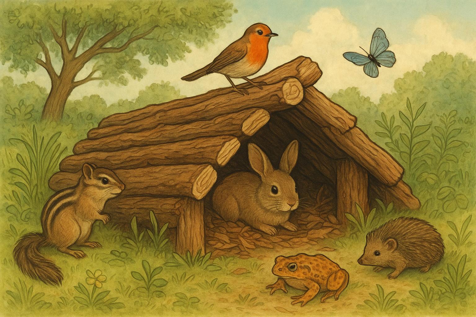 Log Shelter Secrets That Transform Your Backyard Habitat