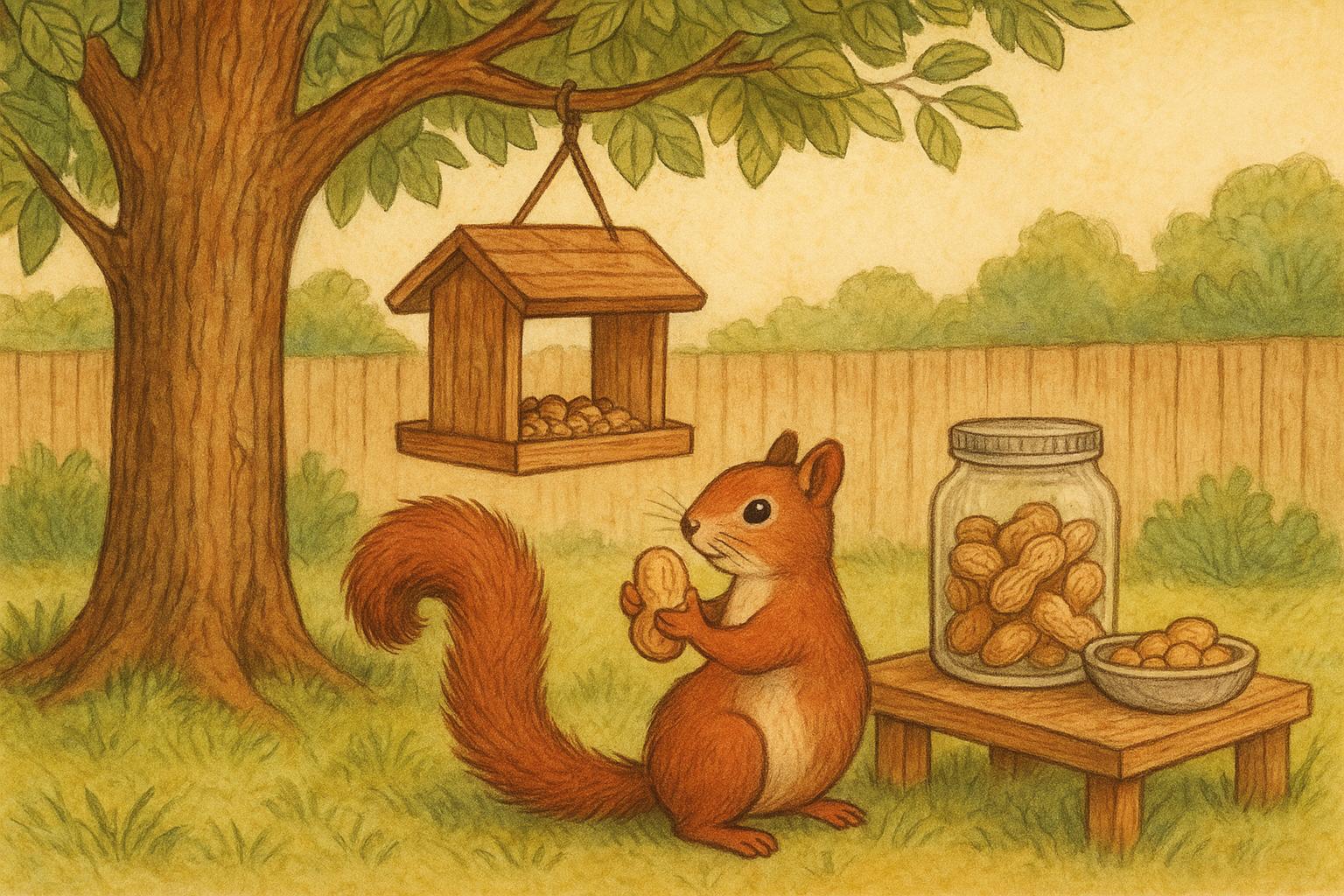 How To Attract Squirrels To Your Yard: Safe DIY Remedies