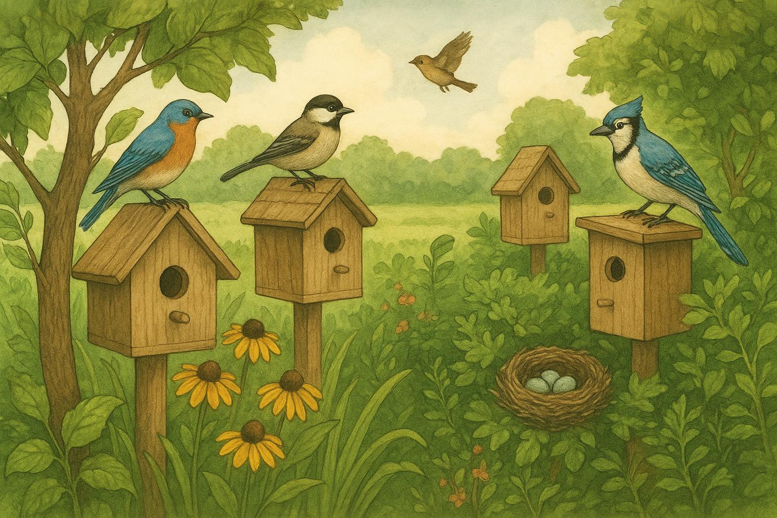 Best Locations for Nesting Structures in Your Yard