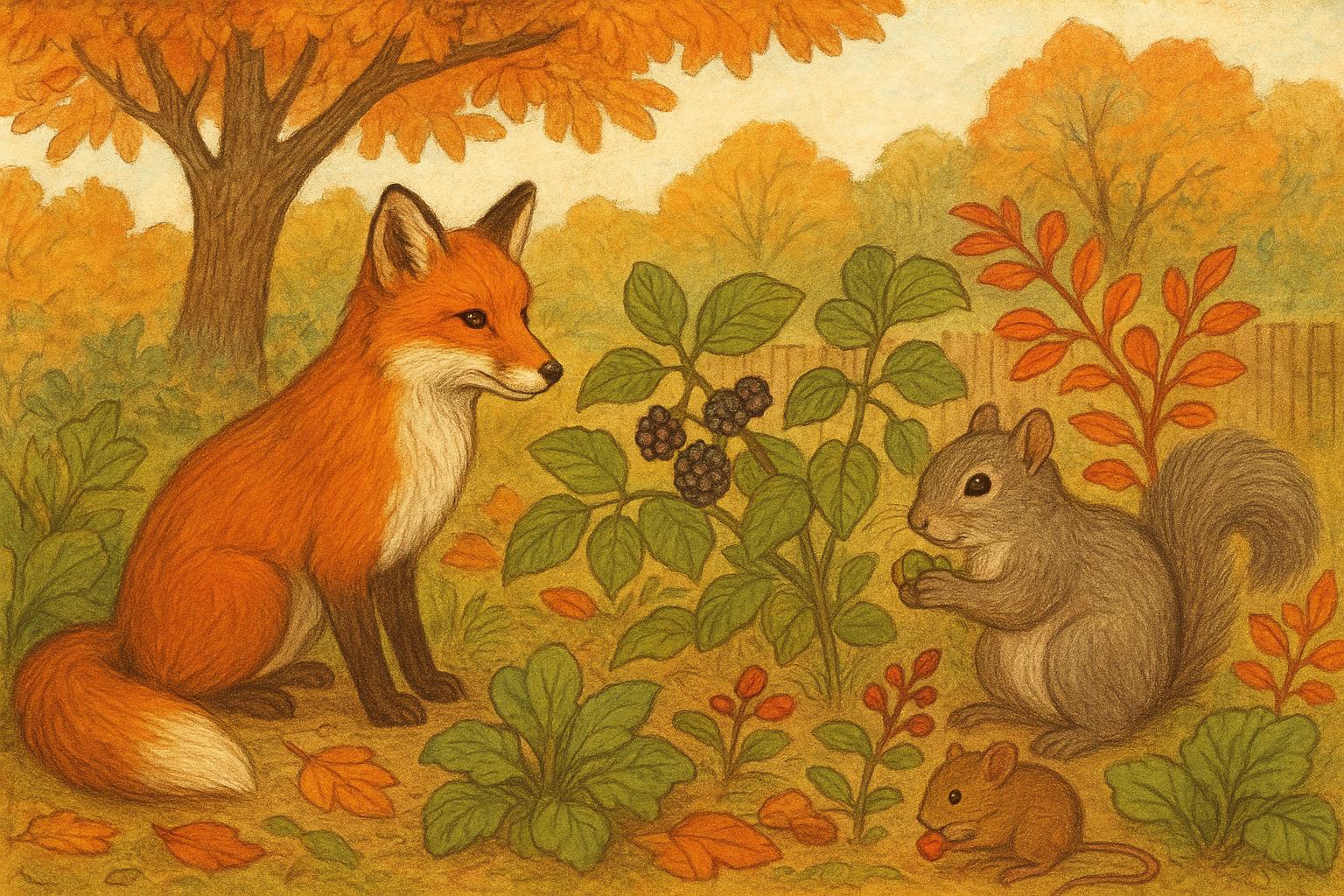 Fall Edible Plants for Backyard Wildlife: Autumn Forage Tips