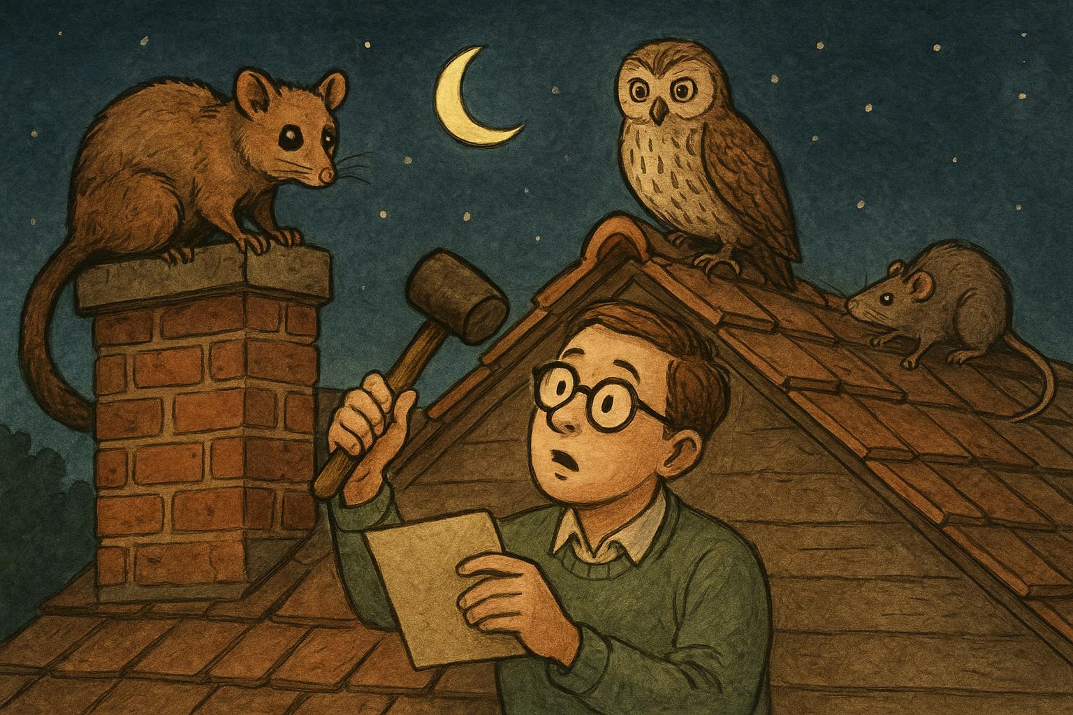 Rooftop Noise at Night: DIY Remedies for Noisy Roof Wildlife