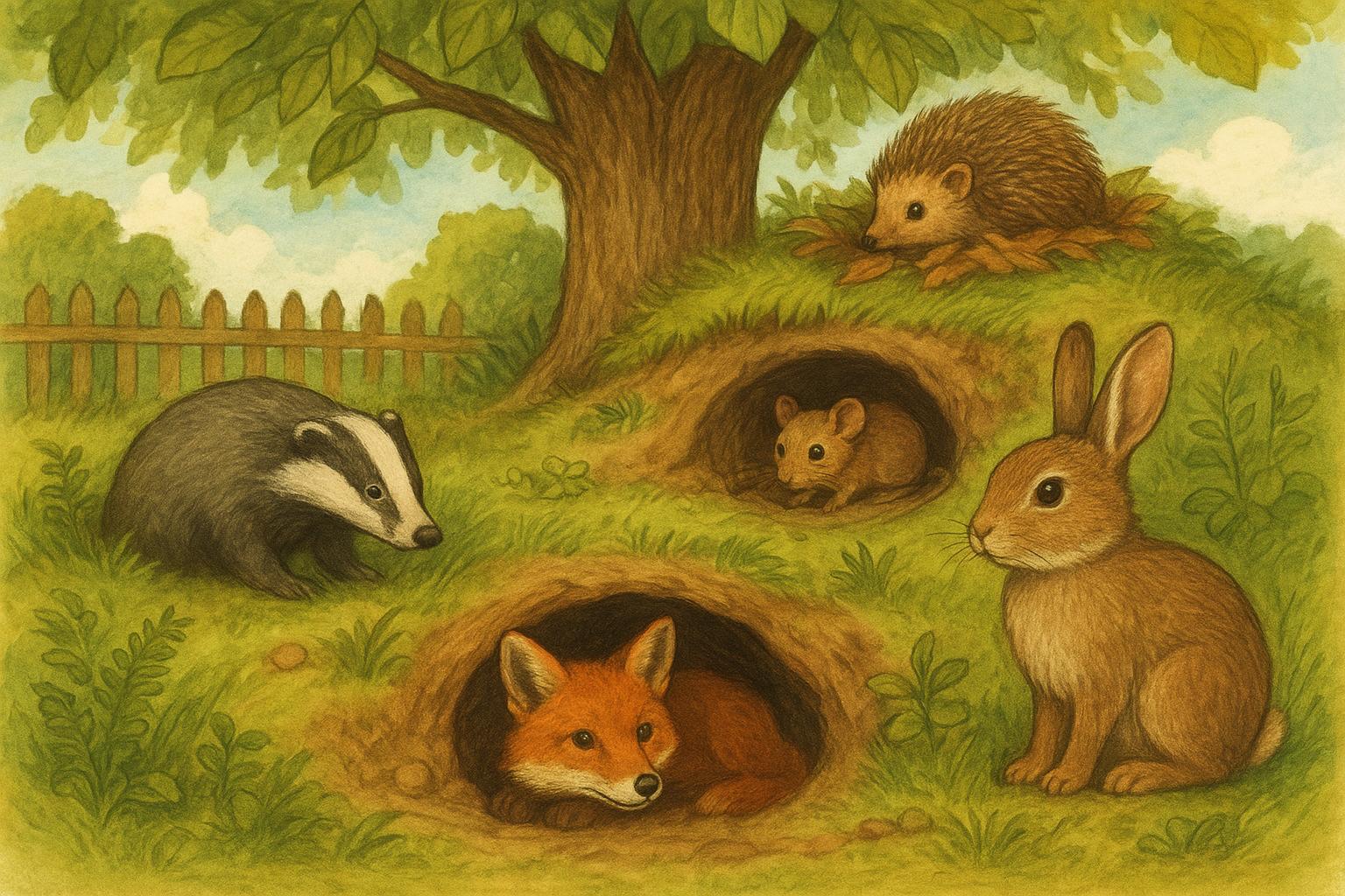 Den Signs: A Cozy Guide To Mammal Dens In Your Yard Habitats