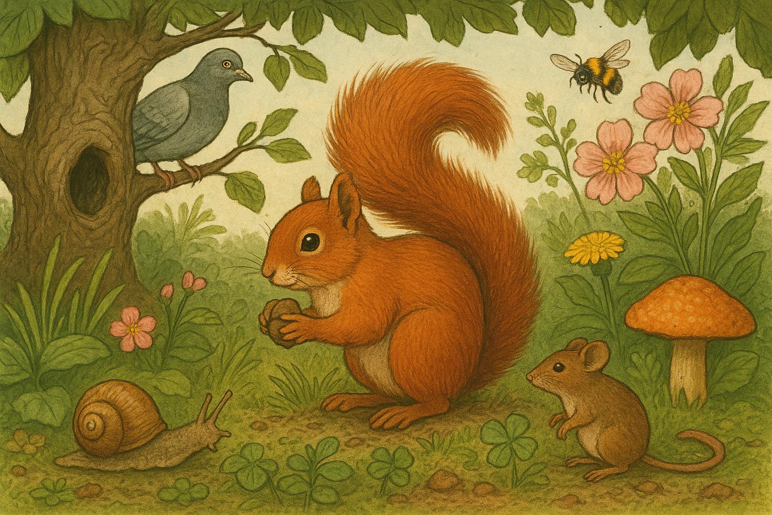 Mysteries Of Backyard Squirrels Revealed In Your Garden