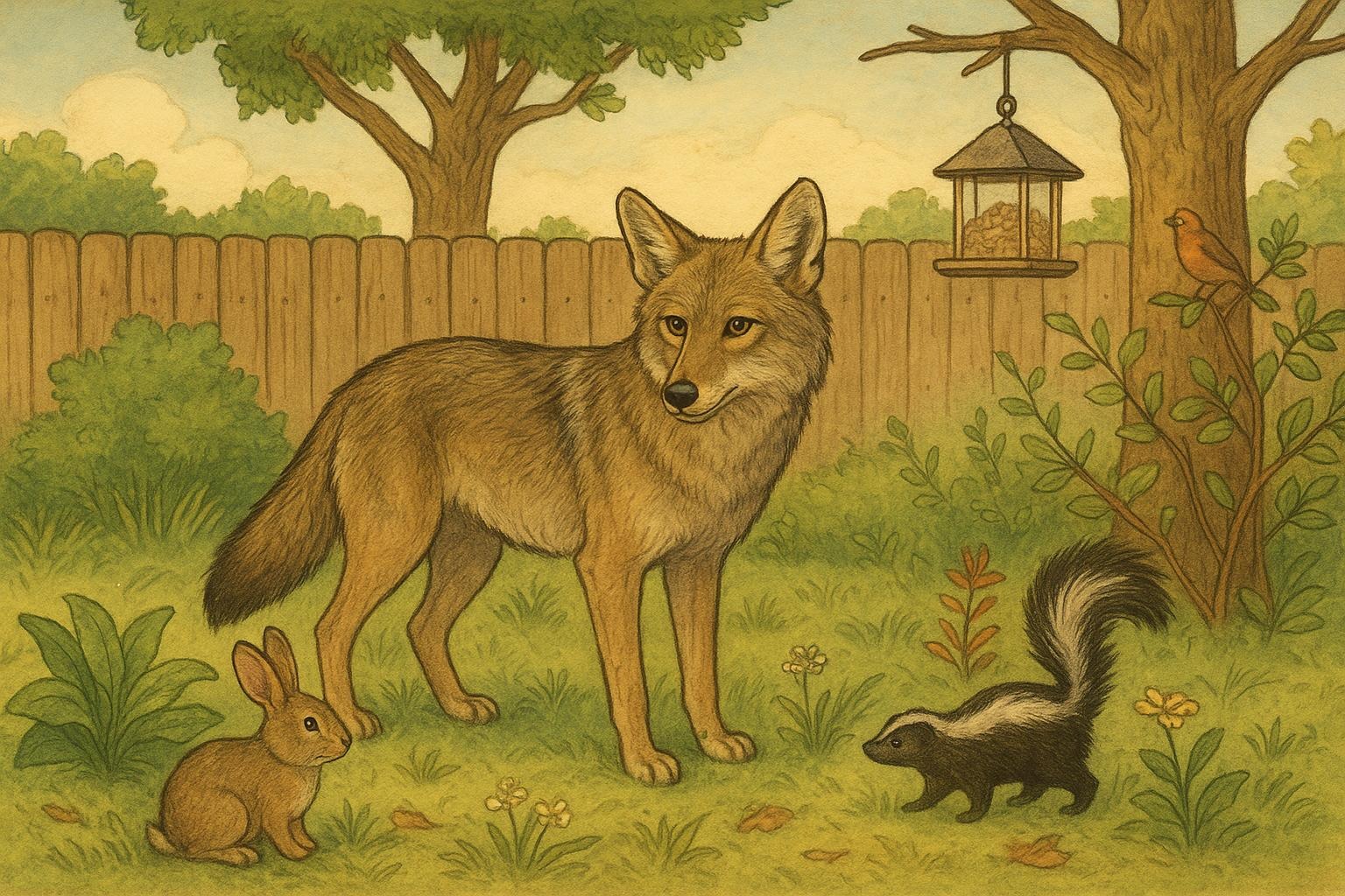 Coyote Basics For Your Backyard Wildlife Guide And Safety