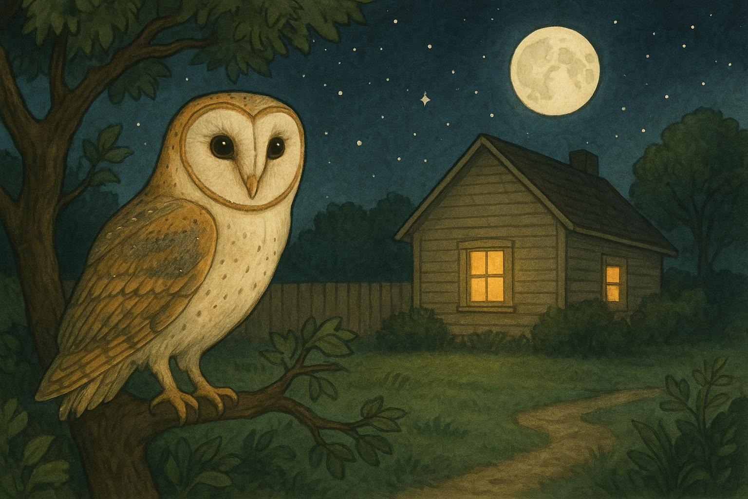 Barn Owl Mystery Unfolds Overnight In Your Backyard