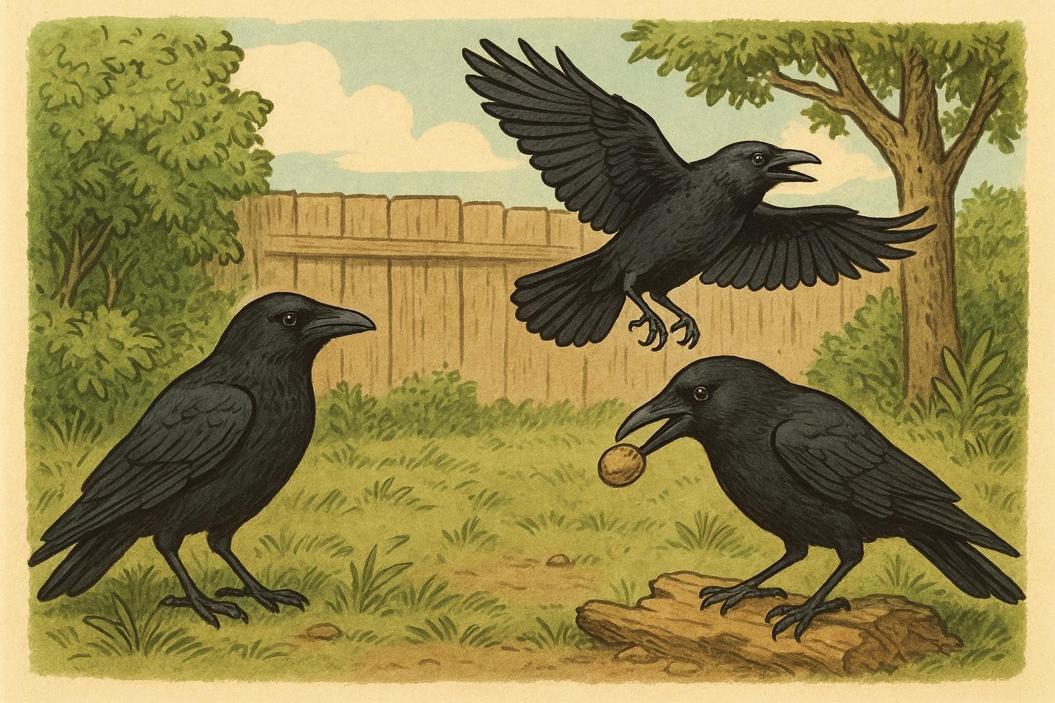 Crow Behavior Revealed In Your Backyard Birding Guide
