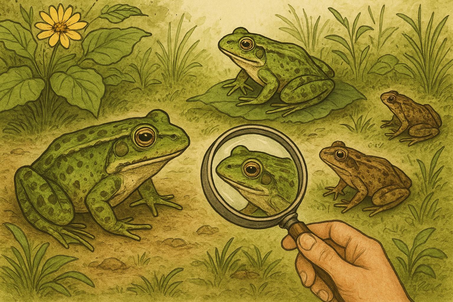 Frog Identification for Backyard Frogs in Your Garden
