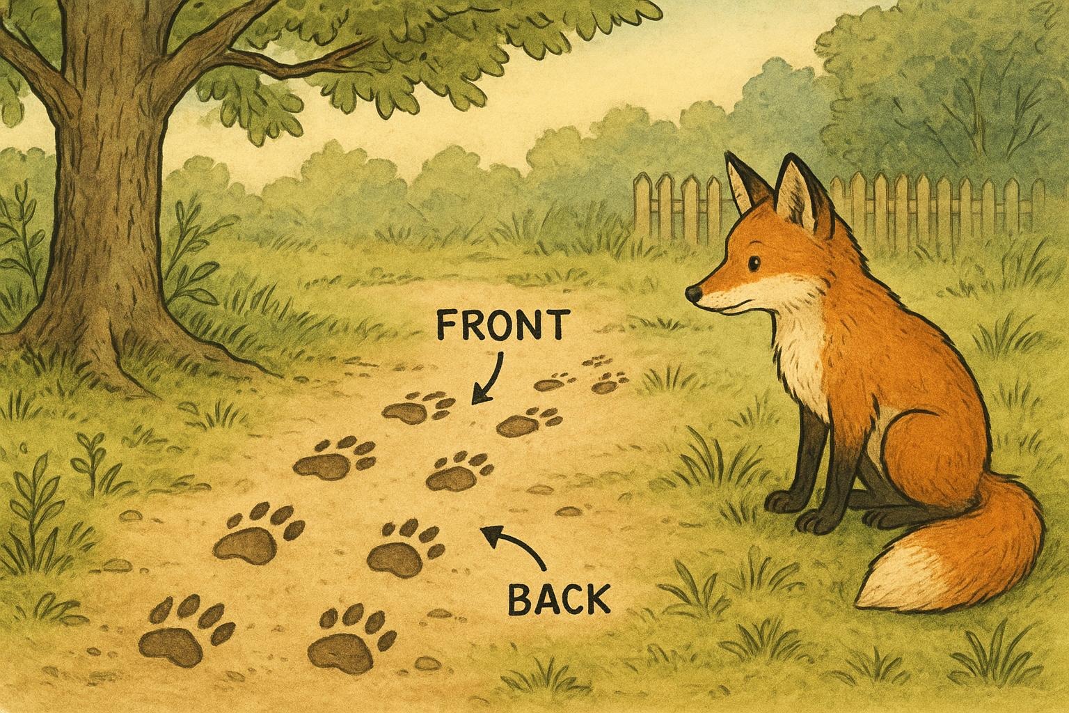 Front Tracks Demystified How To Spot Back Tracks In Yard