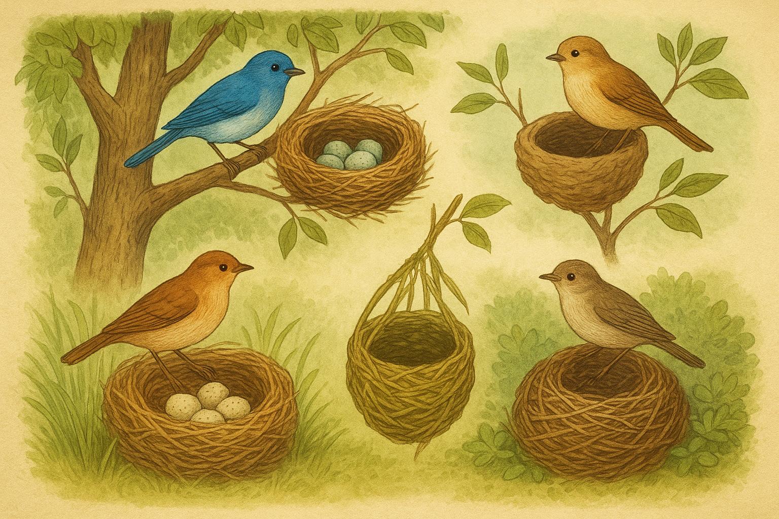 Bird Nest Types A Friendly Backyard Identification Guide
