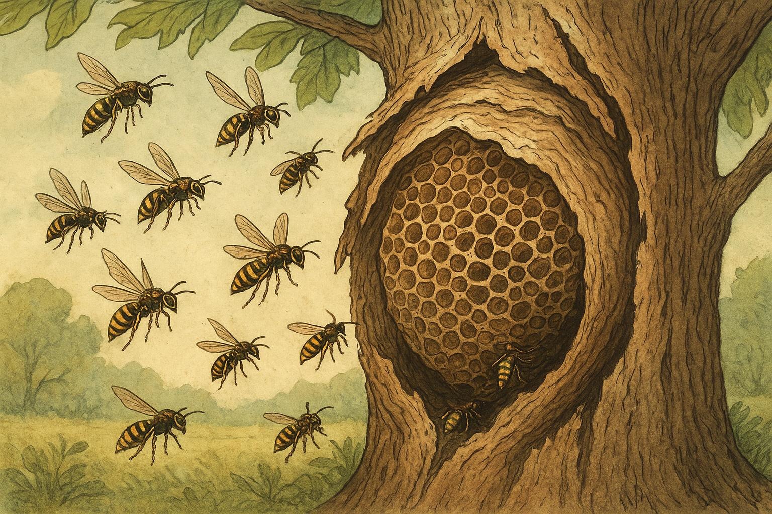 Wasp Nest Exposed The Terrifying Signs You Must See