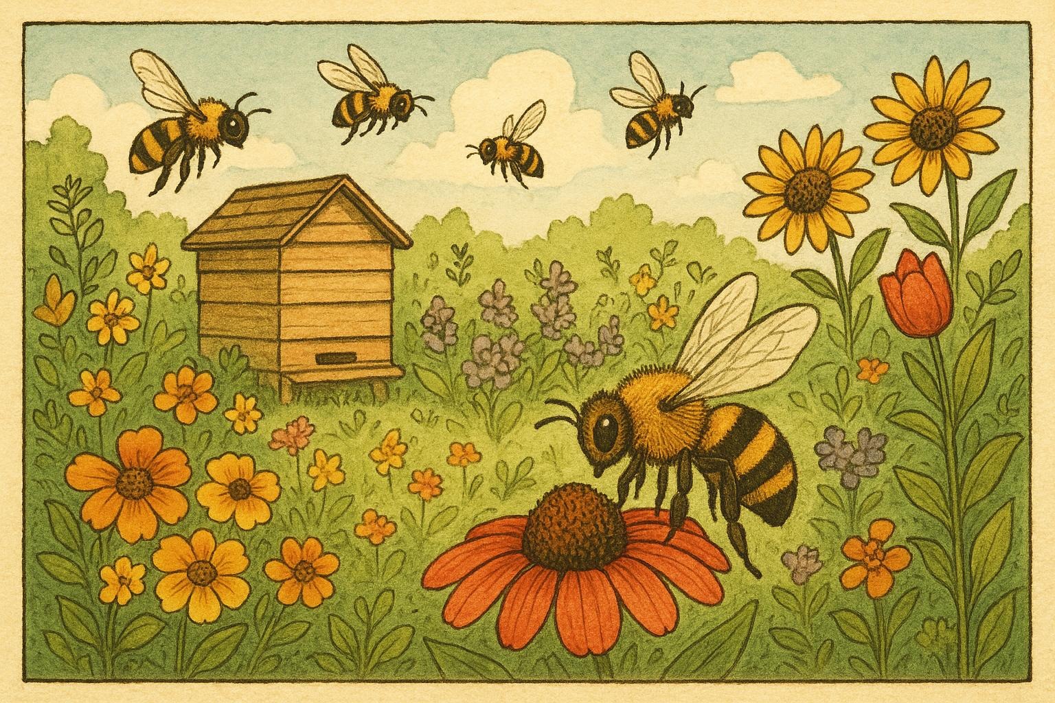 Bee Garden Bliss Creating A Pollinator Habitat At Home