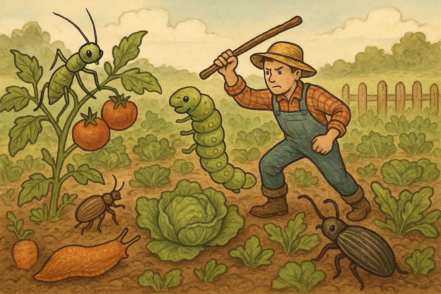 Defending Your Vegetable Patch From Vegetable Garden Pests