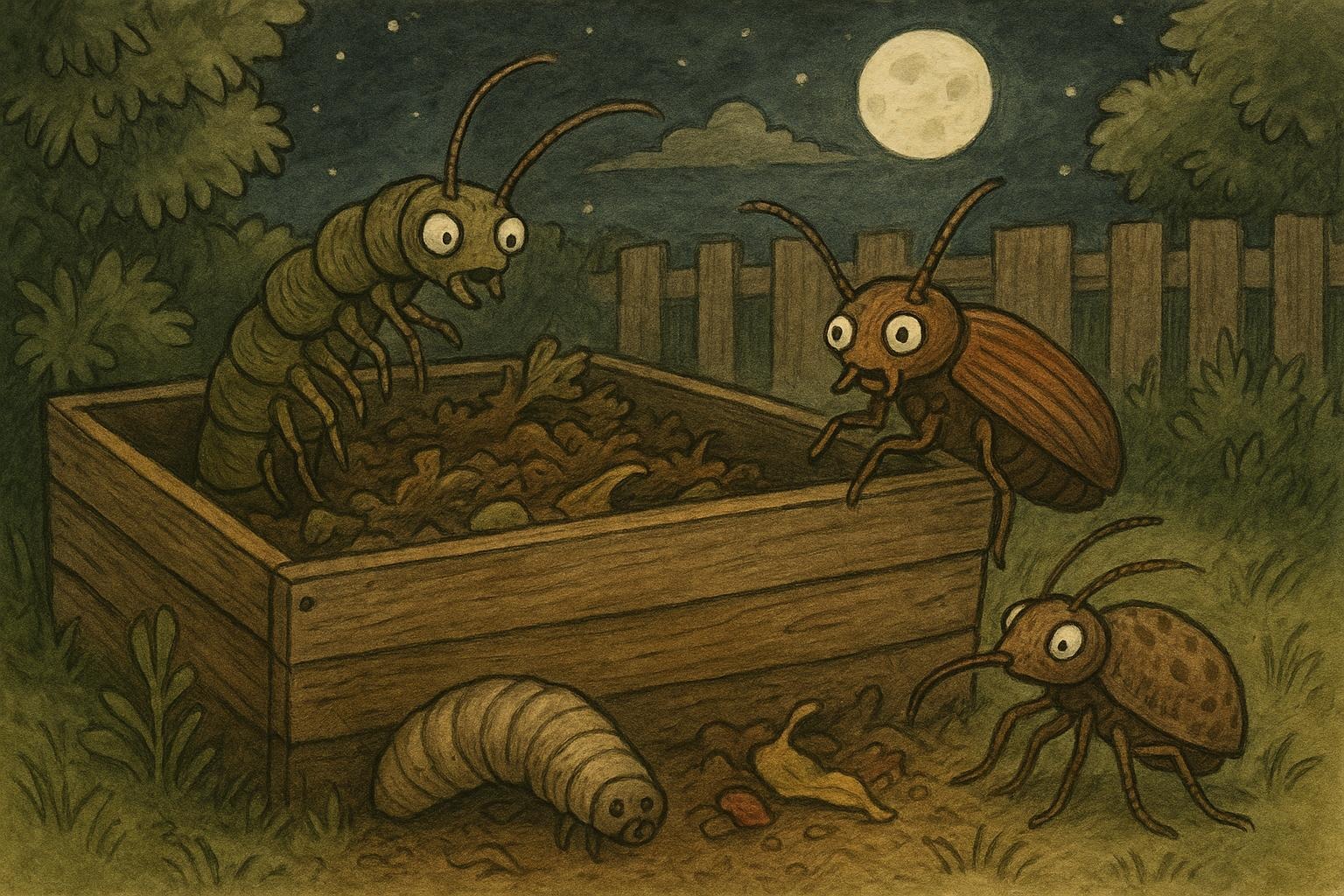 Shocking Compost Pests Invade Your Backyard Tonight