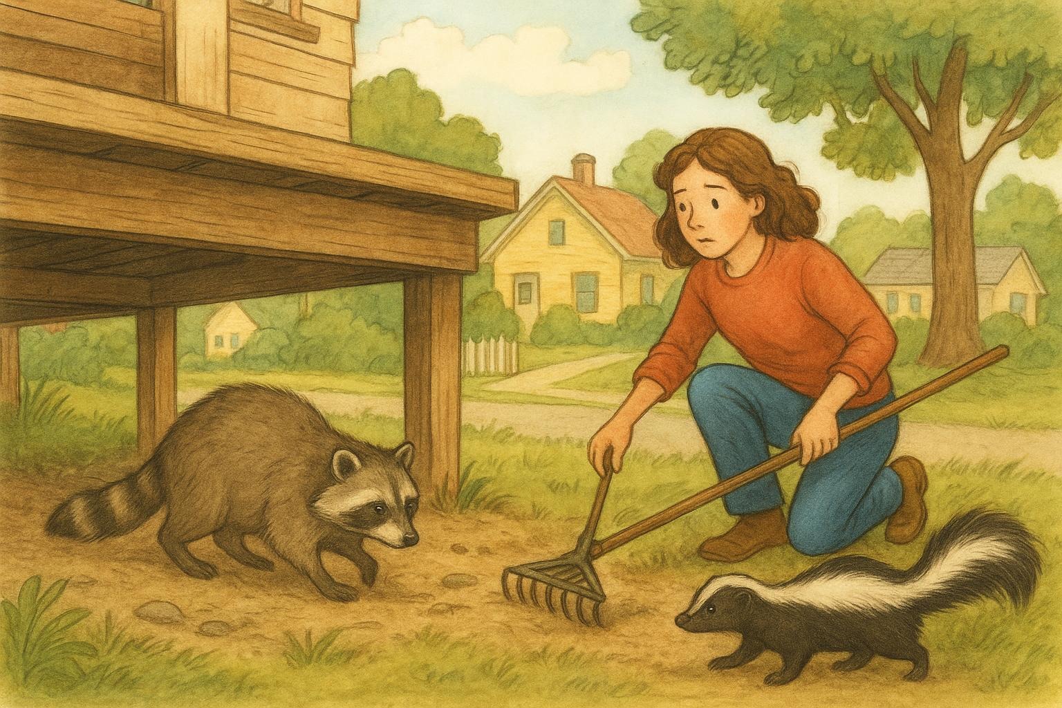 Managing Animals Under Deck Challenges In Neighborhoods