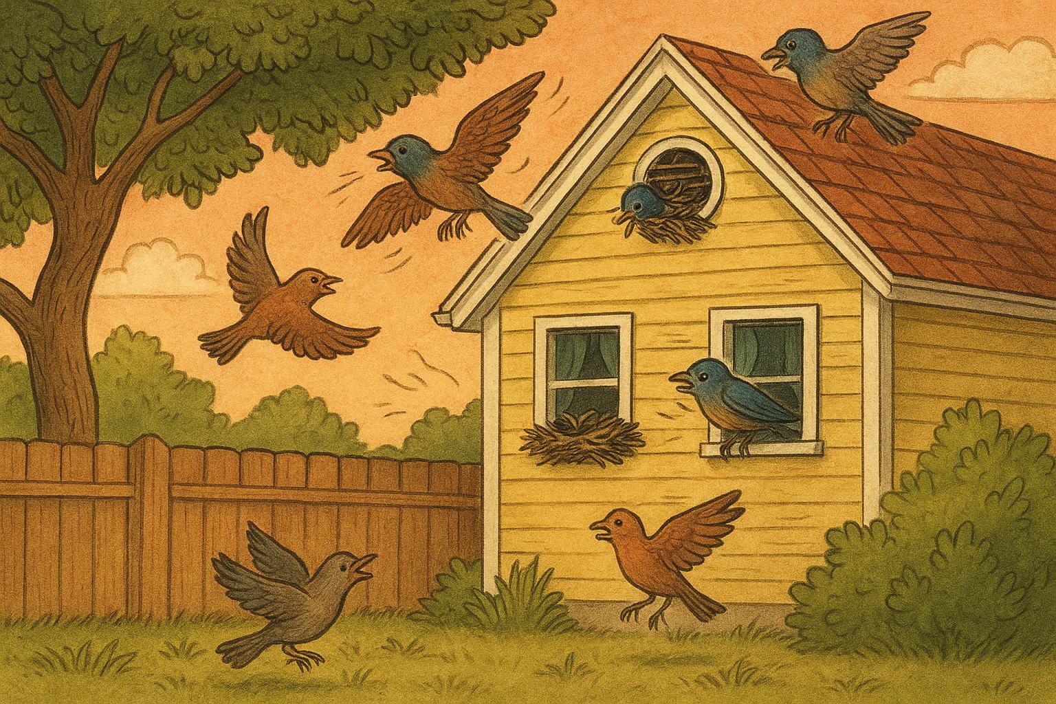 Birds Nesting Vents Trigger Backyard Crisis Tonight