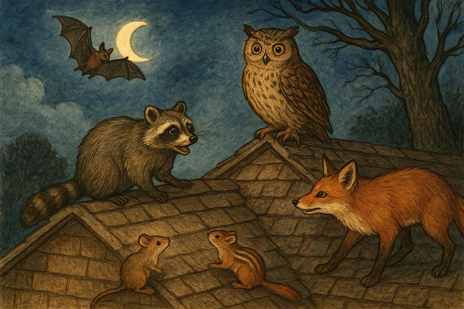 Roof Noises From Nighttime Wildlife On Your Roof A Guide
