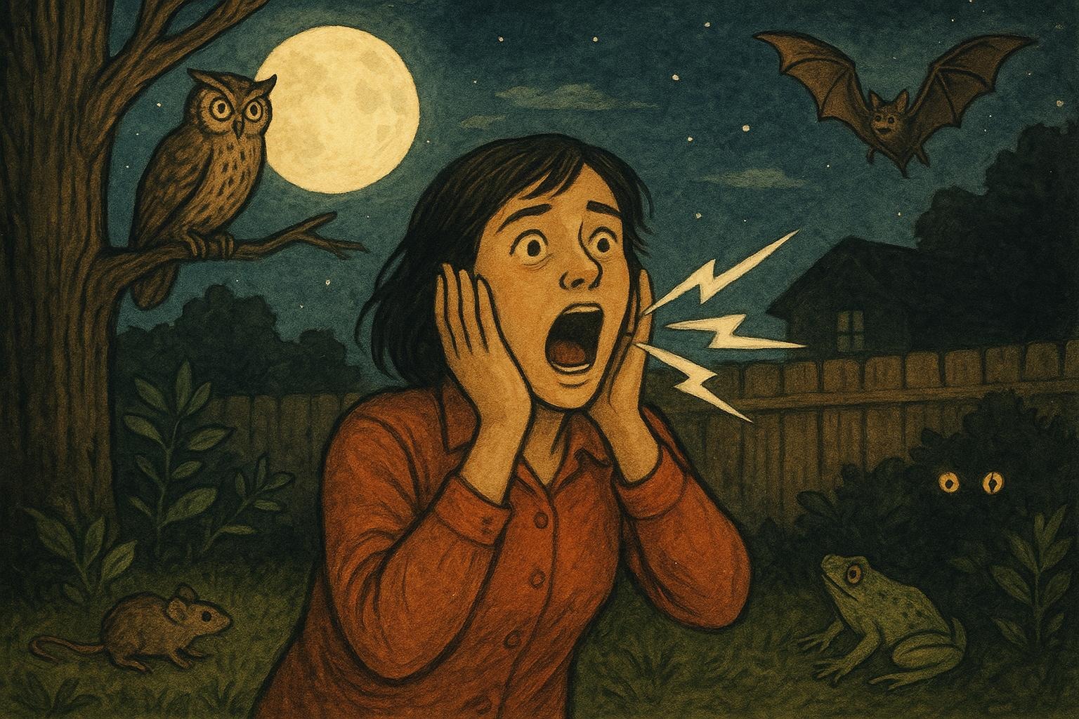 Screaming At Night In The Backyard Identifying Noises