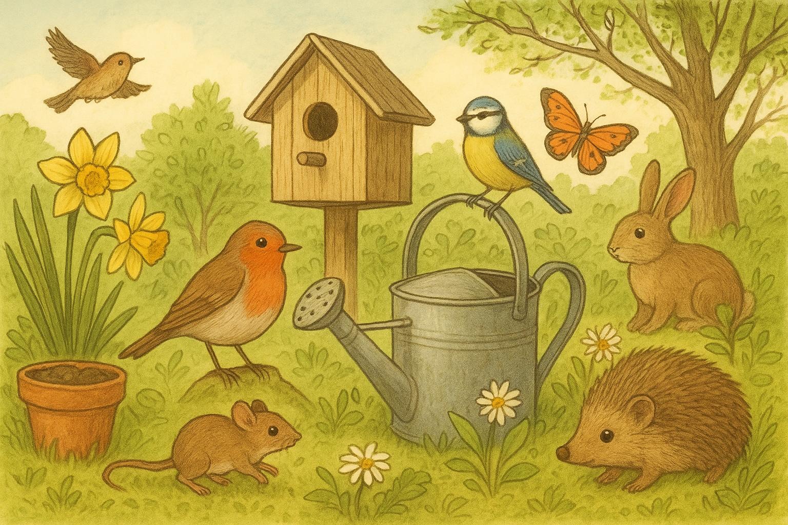 Spring Yard Prep For Wildlife Lets Your Garden Thrive