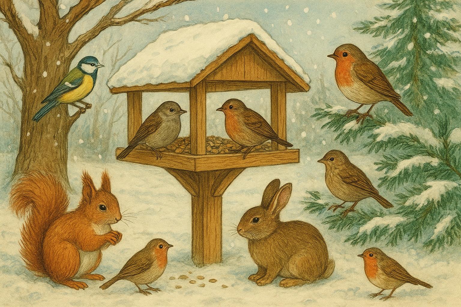 A Formal Guide to Winter Feeding and Seasonal Wildlife