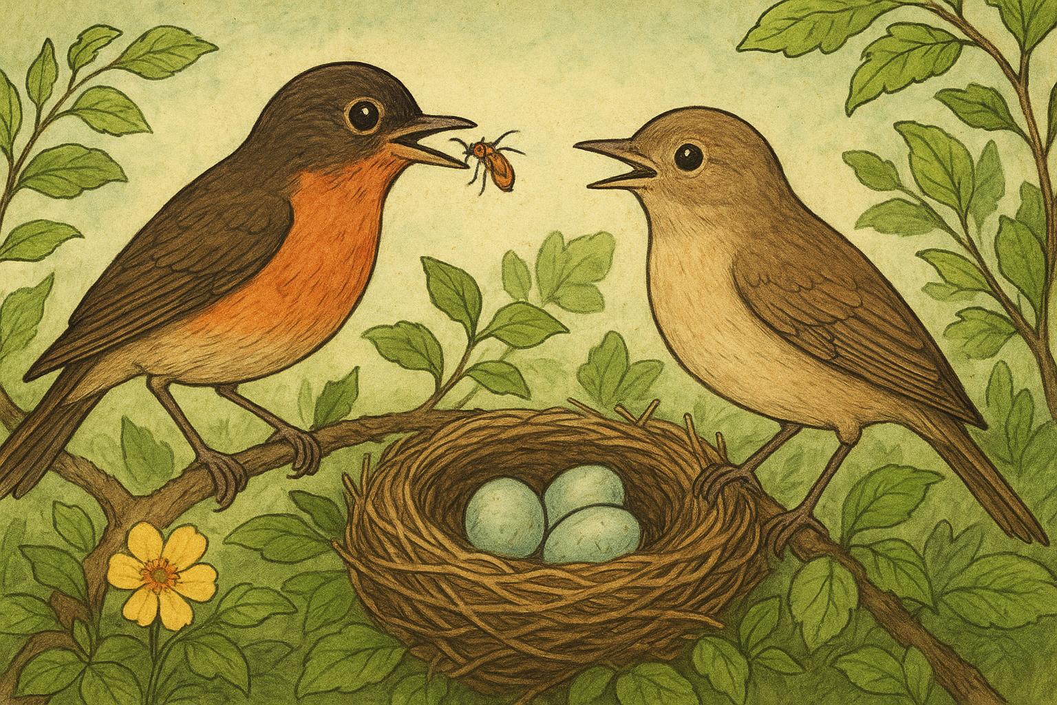 Bird Courtship Secrets In Your Backyard Nesting Season