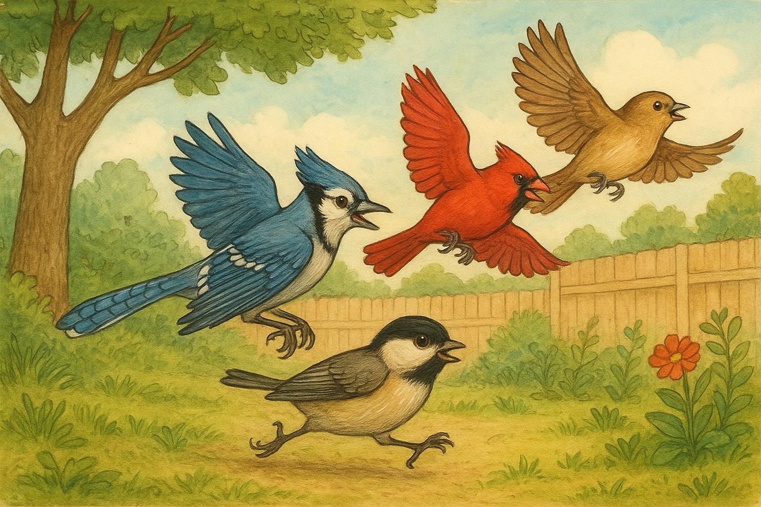 Why Birds Chase Each Other In Your Backyard Bird Guide
