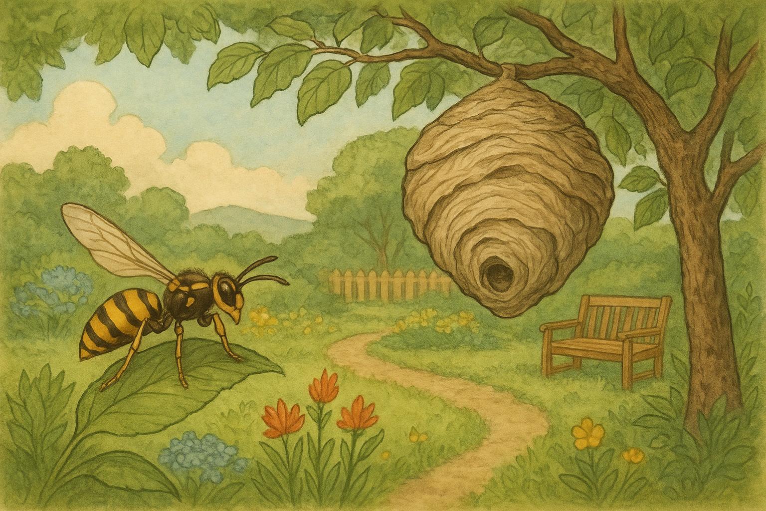 Wasp Nest Signs and Safeguards for Your Backyard Oasis