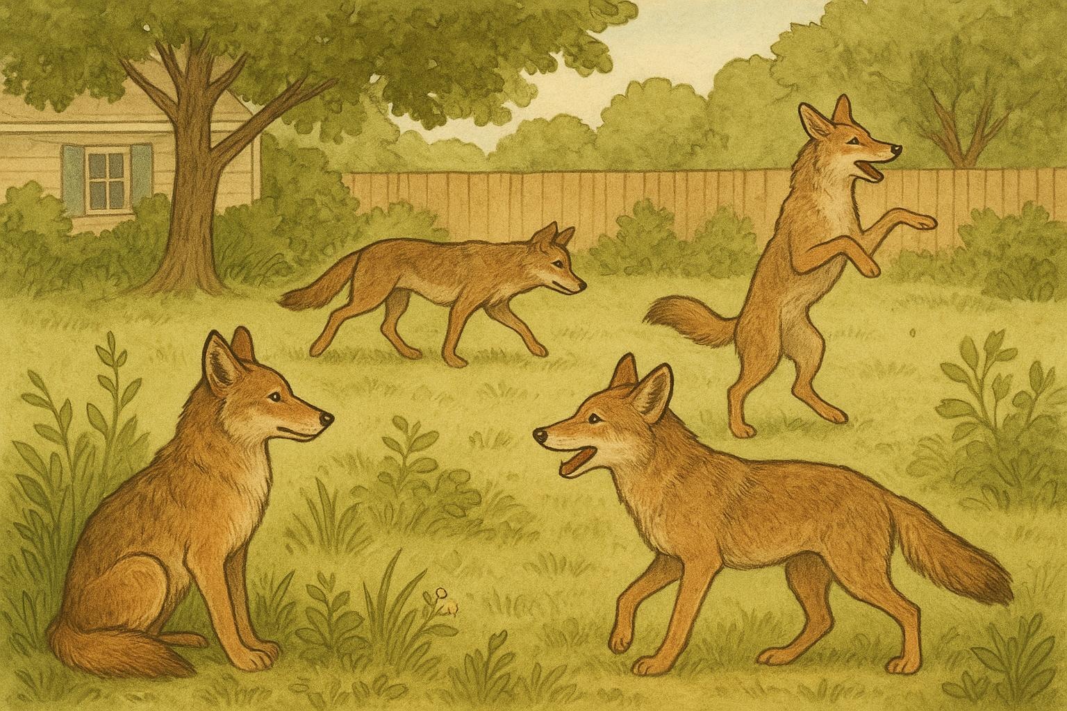 Canid Behavior in Coyotes A Backyard Wildlife Guide