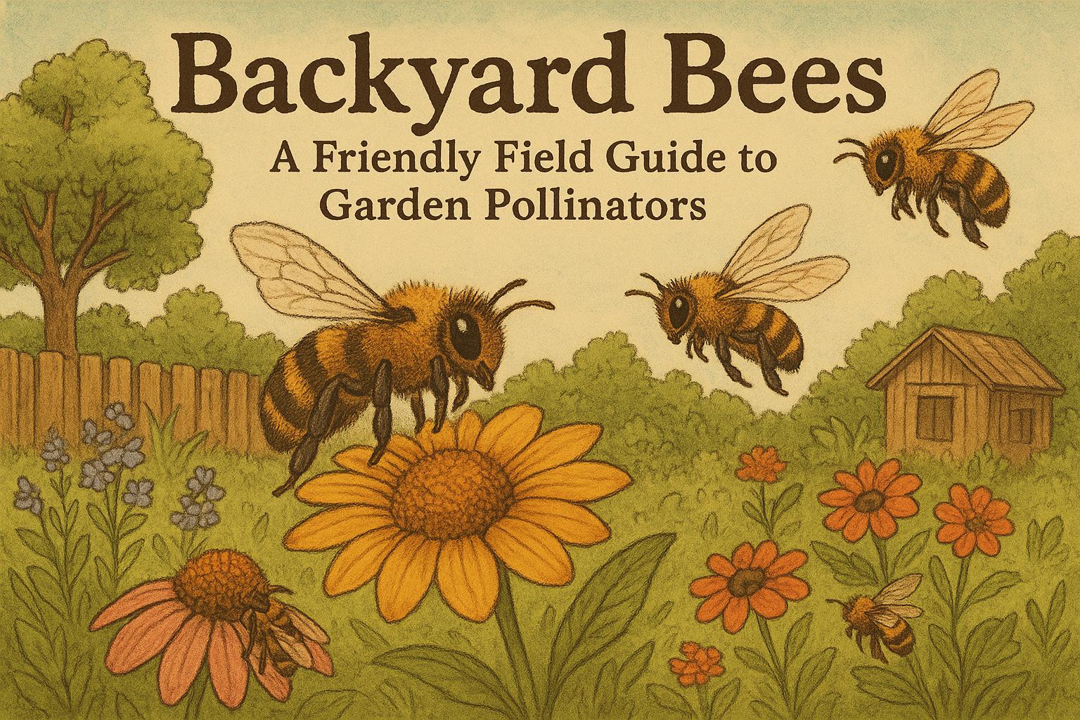 Backyard Bees A Friendly Field Guide To Garden Pollinators