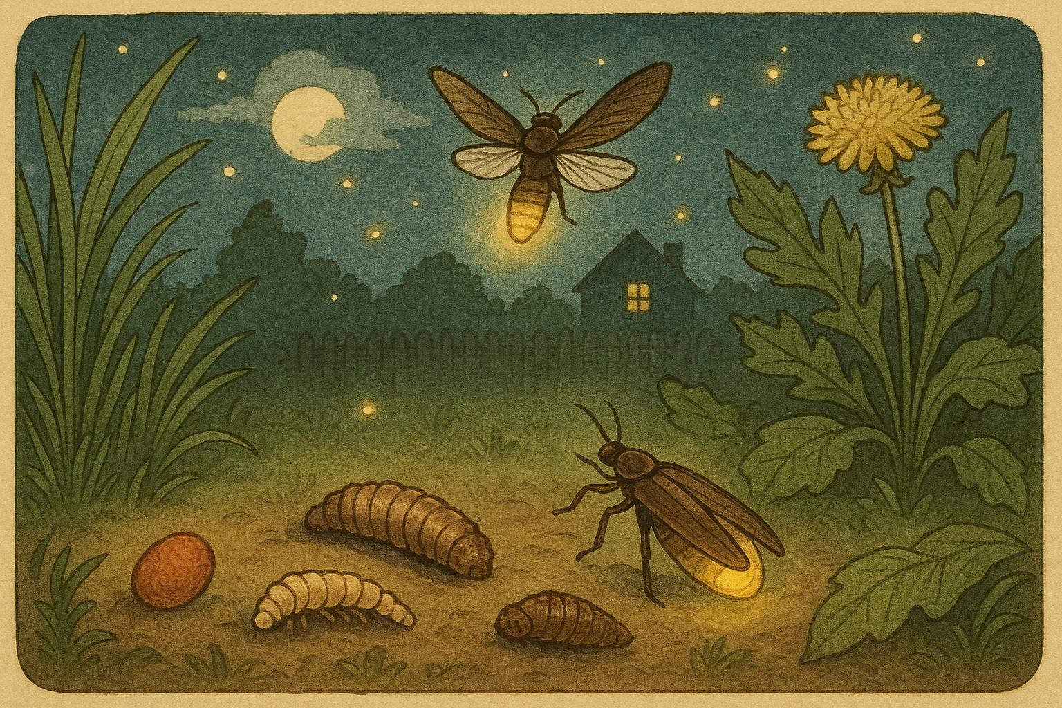 Charmed Nights The Firefly Life Cycle Steps In Your Backyard