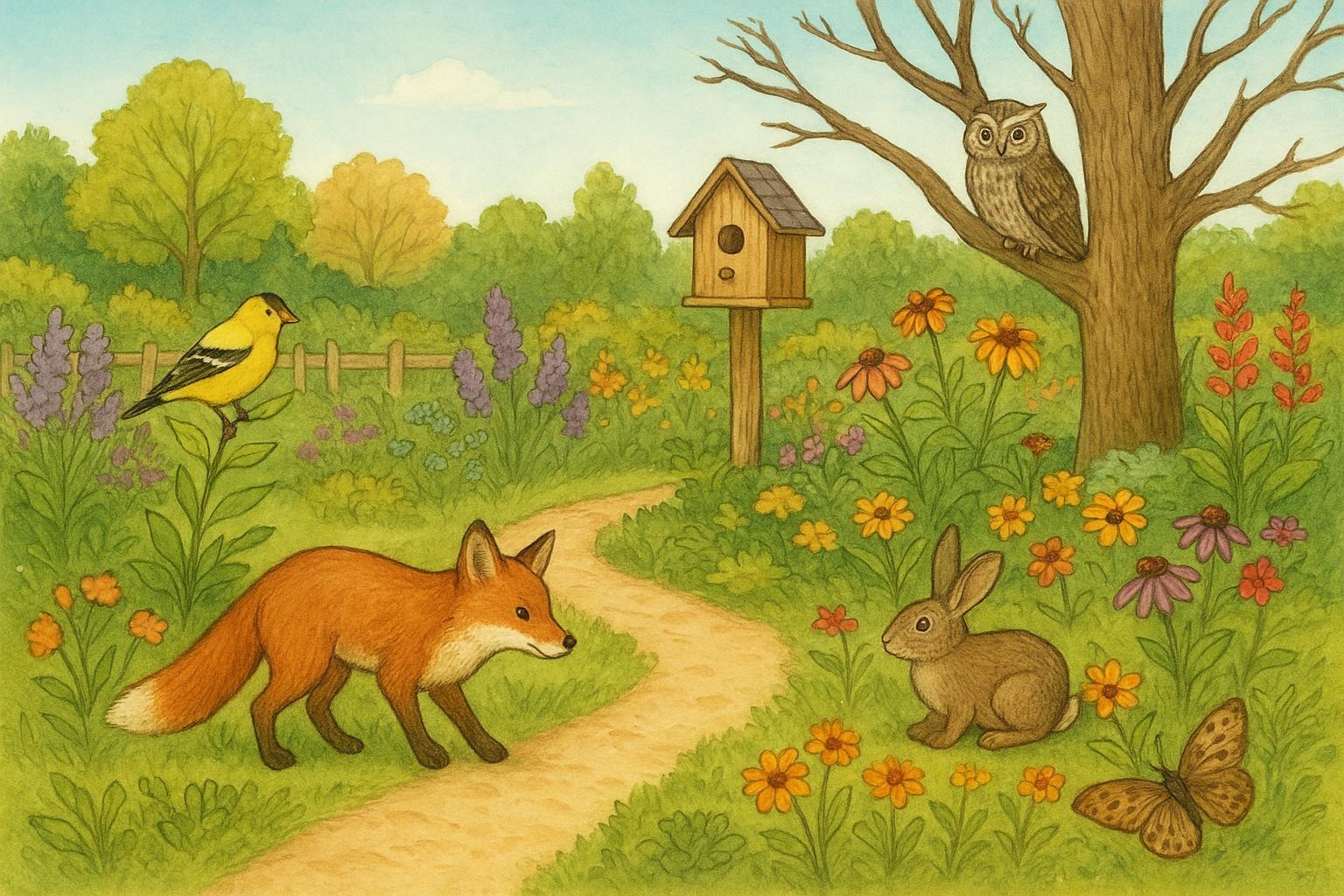 Crafting A Wildlife Friendly Yard Design For All Seasons