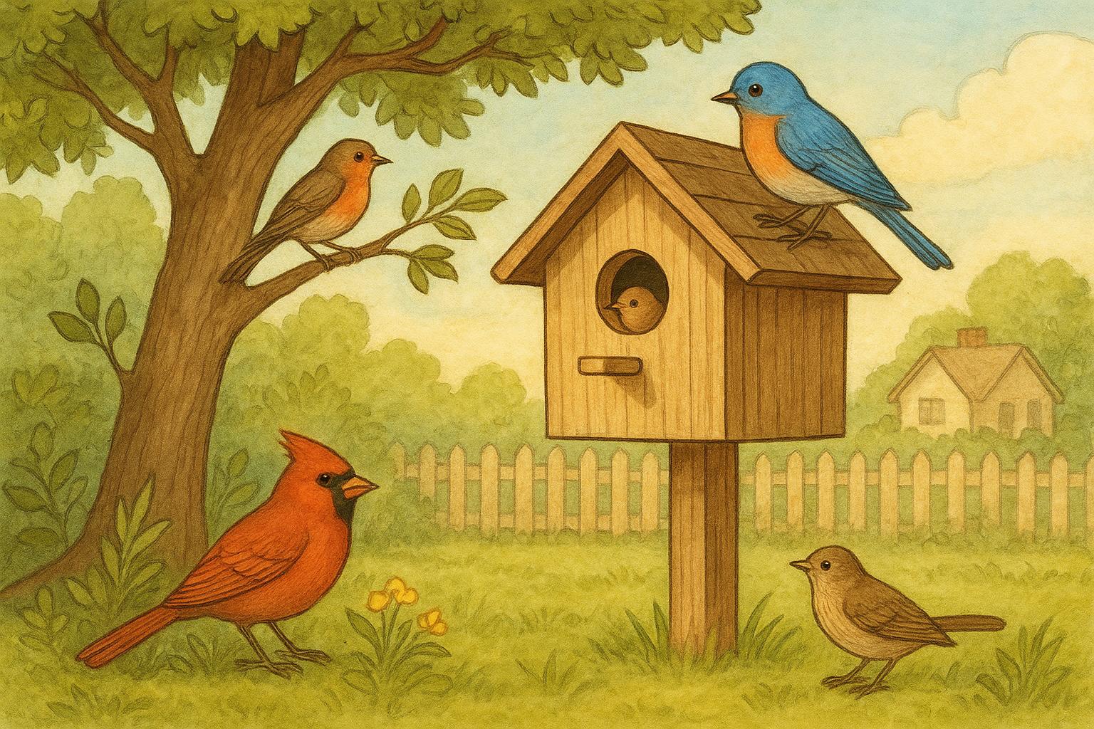 Nest Box Placement For Safe Shelter In Your Yard Today