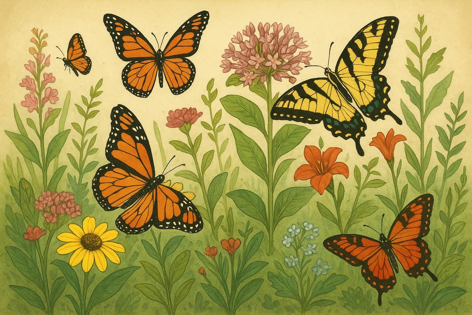 Shocking Butterfly Host Plants That Boost Your Garden