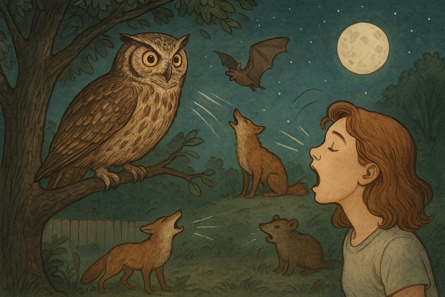 Night Vocalizations Decoded Behind Your Backyard Screams