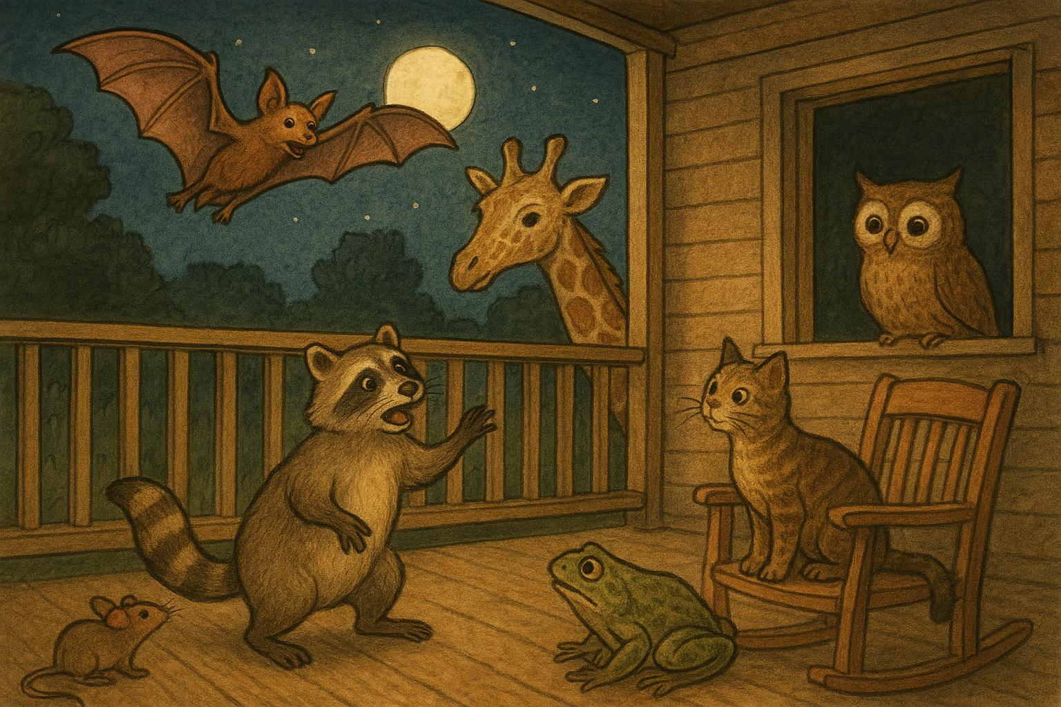 Porch Noises Ignite Nighttime Safari On Your Patio