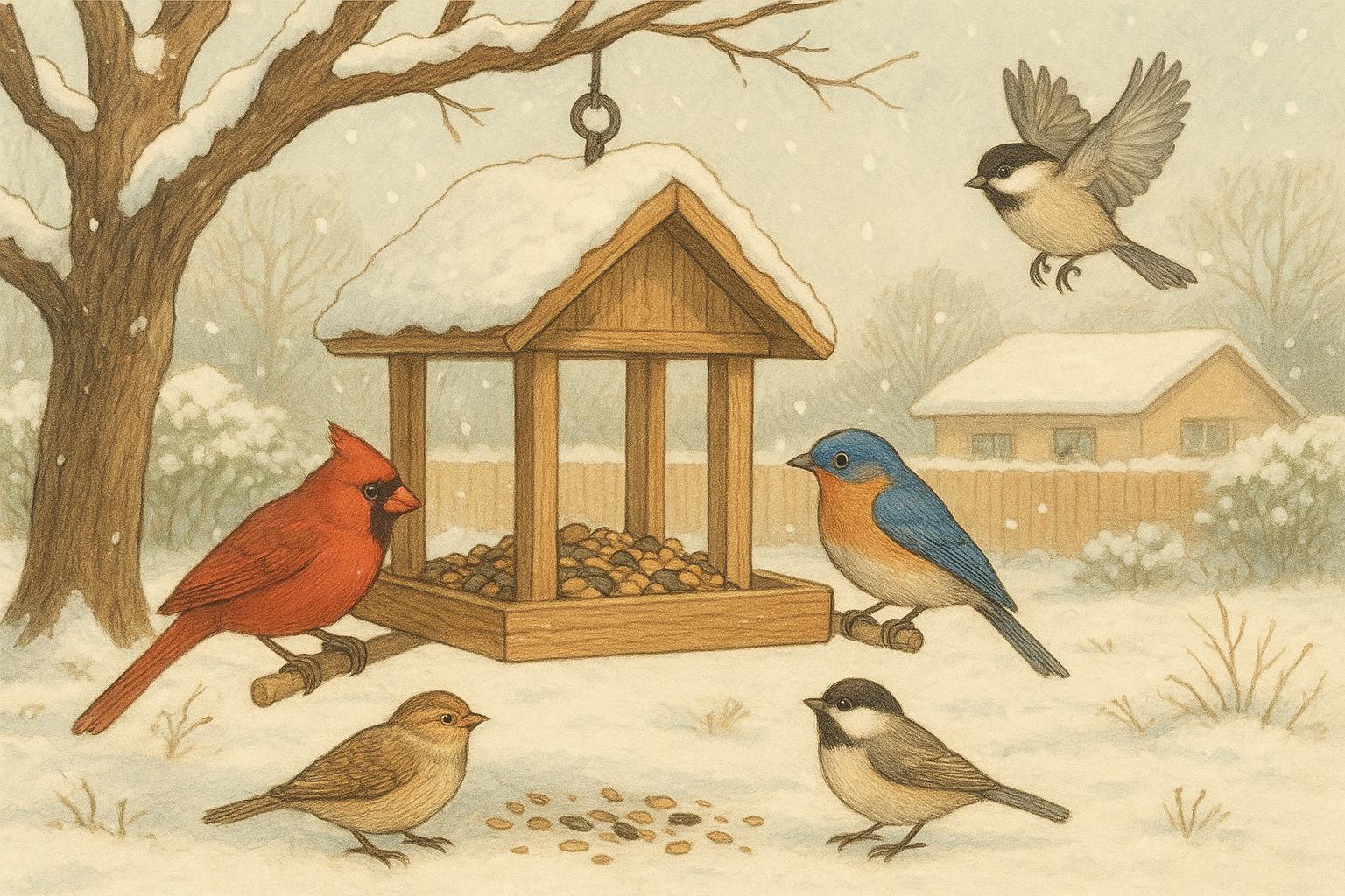 Winter Seed Feeding Secrets For Cozy Backyard Feeders