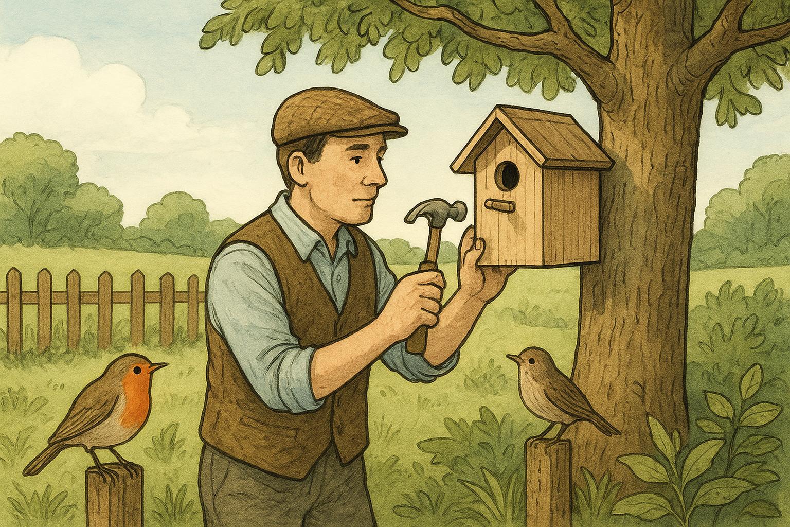 Formal Guidelines on Birdhouse Placement for Nest Box Safety