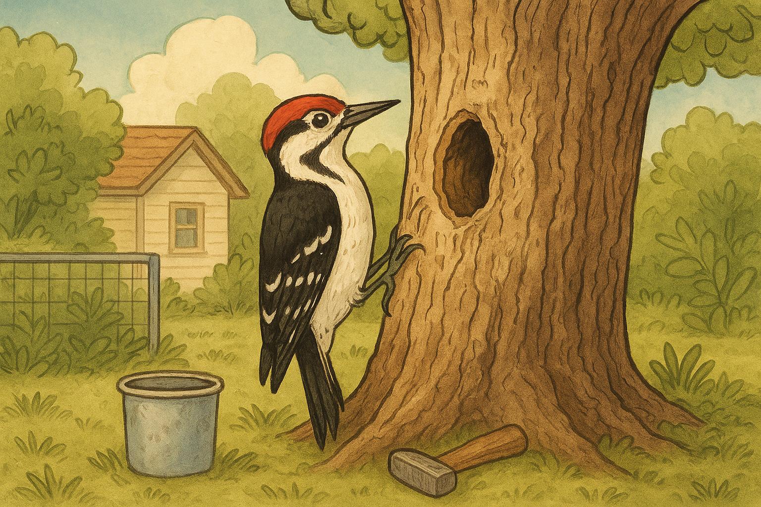 Woodpecker Control For Backyard Damage Management Guides