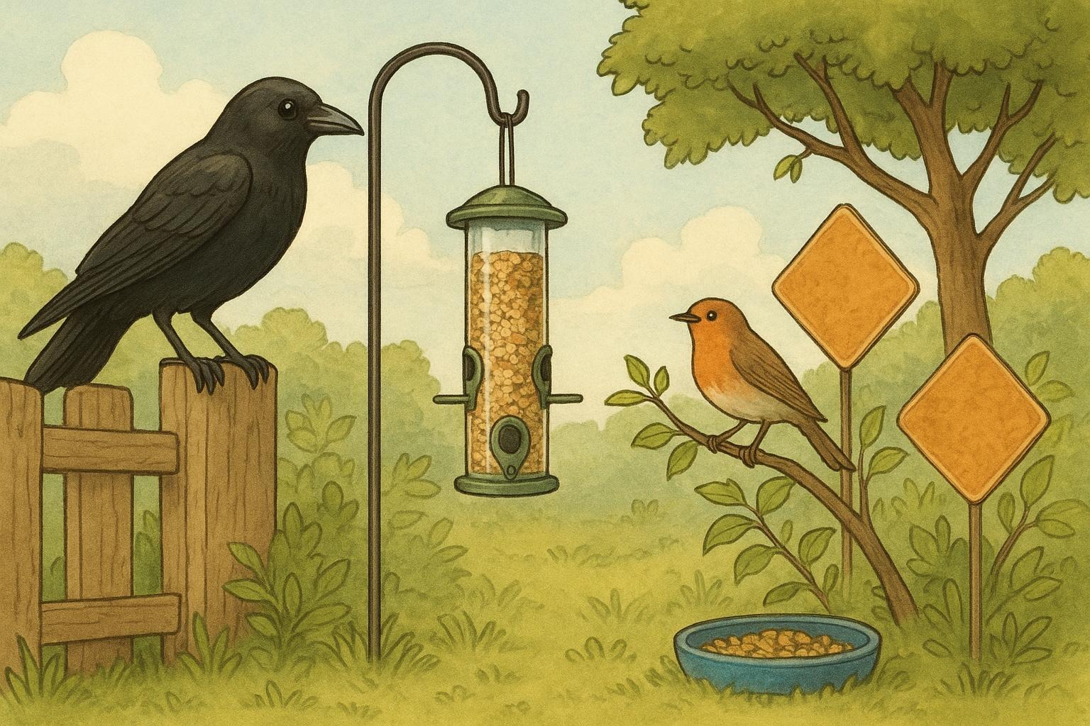 Crow Deterrents Strategies To Keep Feeders Calm And Quiet