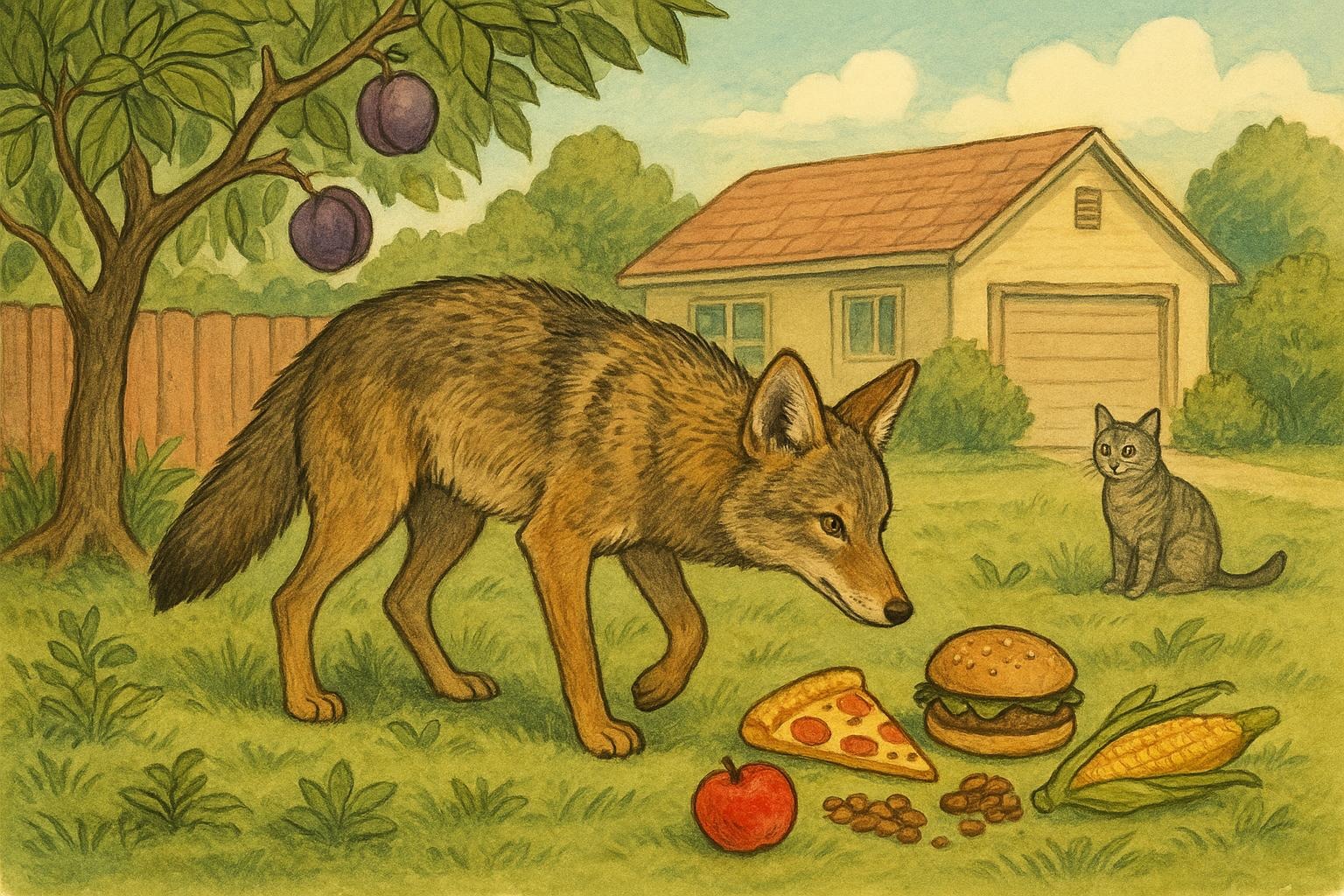 Coyote Diet Mysteries Unraveled In Your Suburban Yard