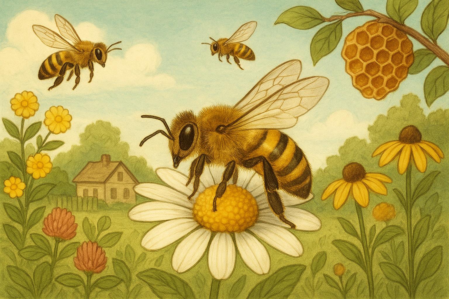 Honey Bees In Your Backyard A Formal Field Guide Today