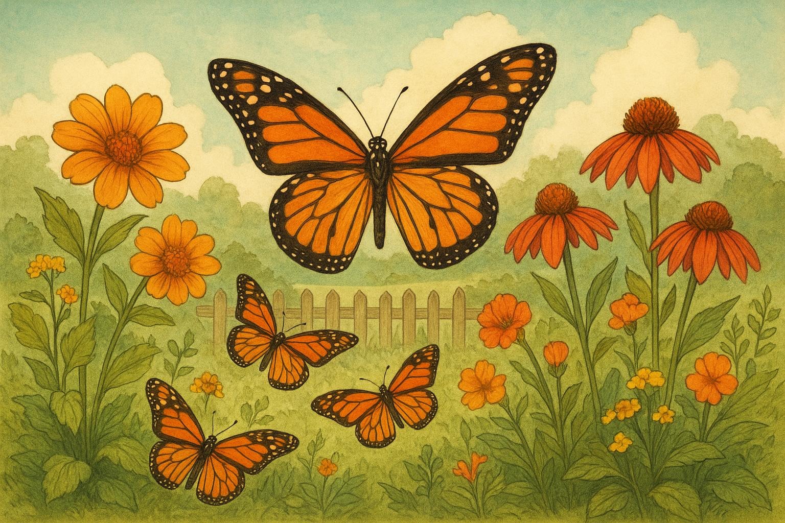 Monarch Butterfly Magic In Your Backyard Garden Oasis