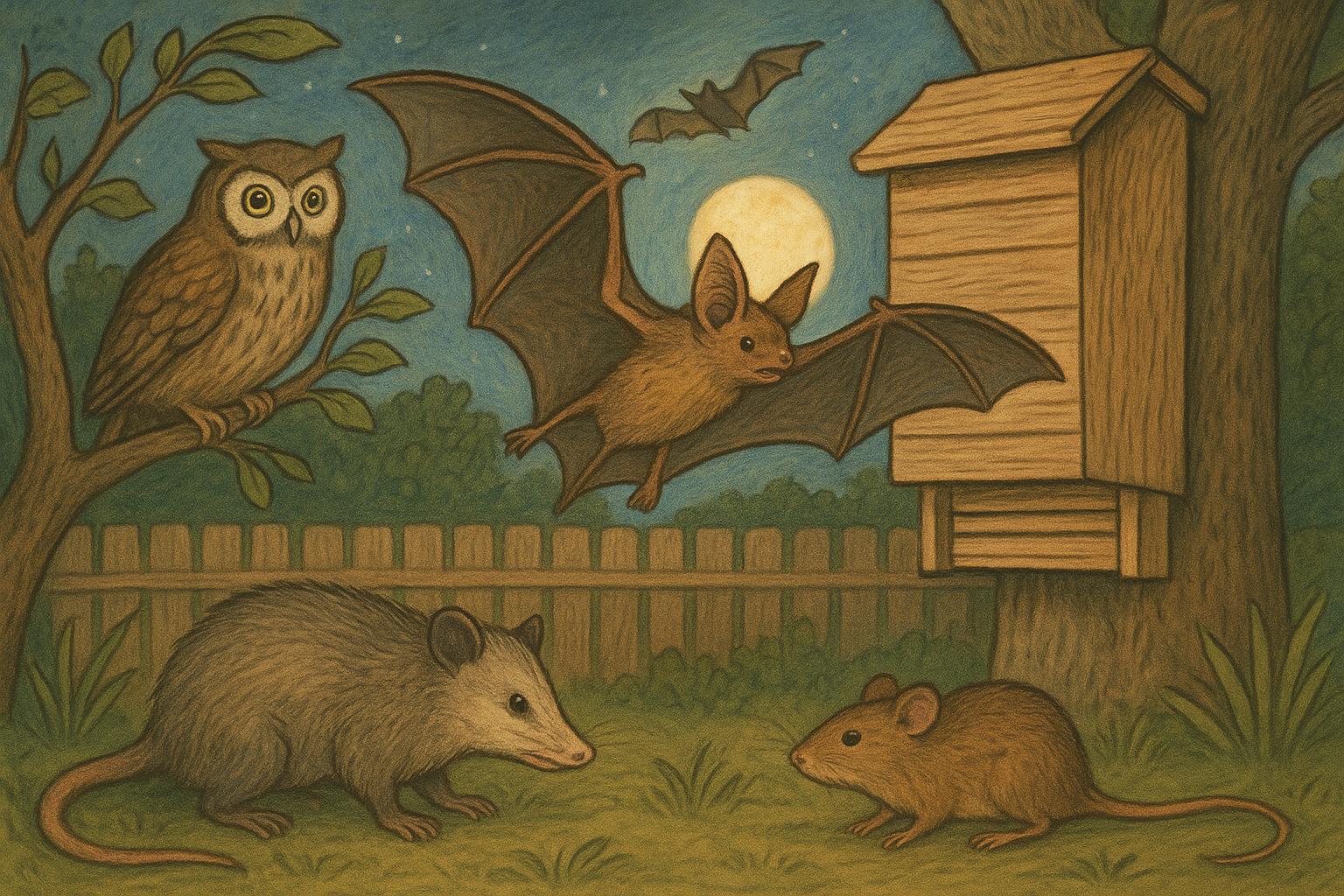 Bat Guide For Backyard Nocturnal Night Mammals And Habitats