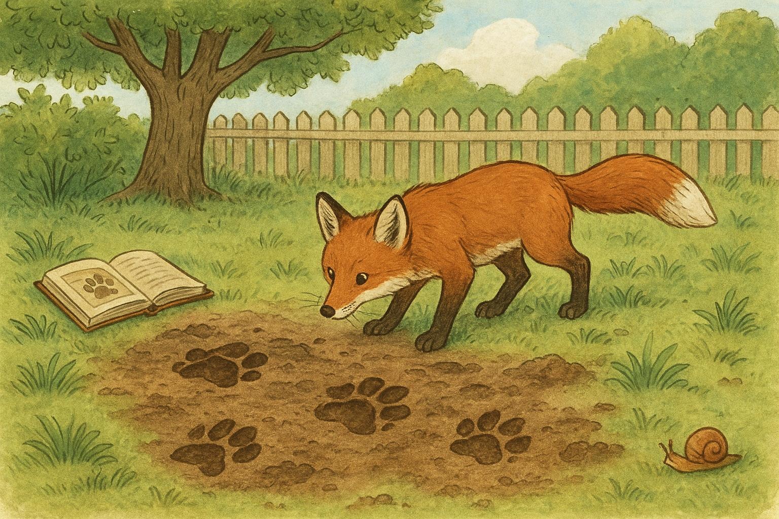 Mud Tracks Mystery For Backyard Animal Prints Guide
