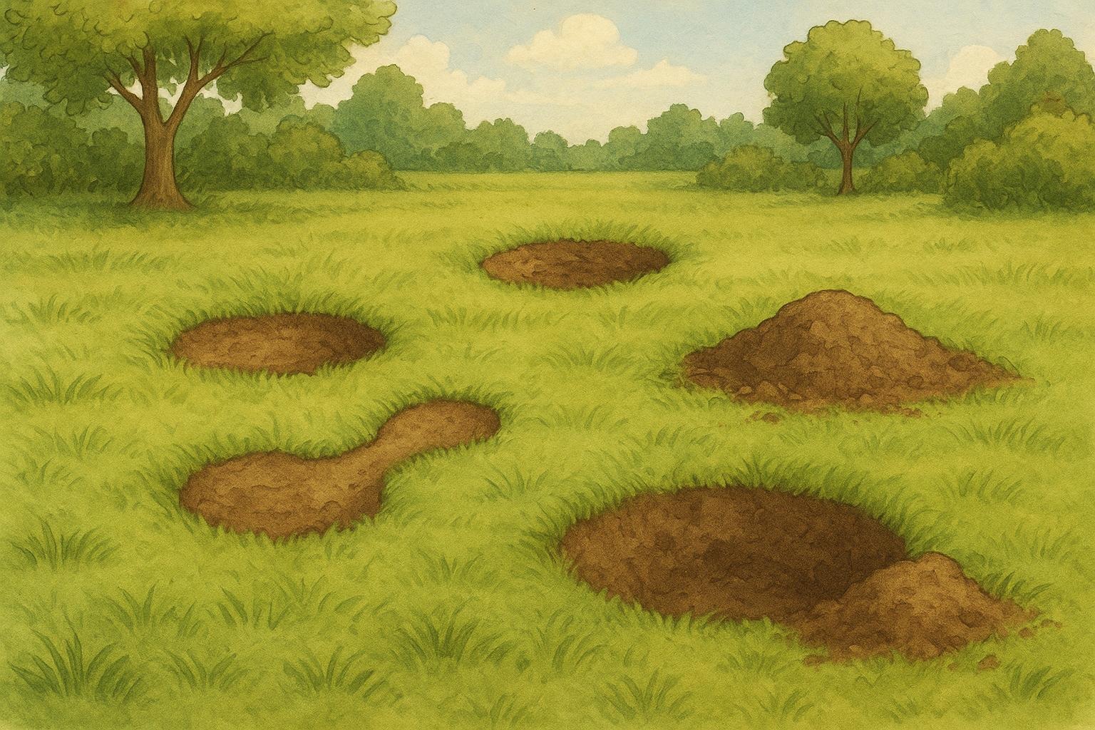 A Practical Guide To Lawn Holes Surface Damage Patterns