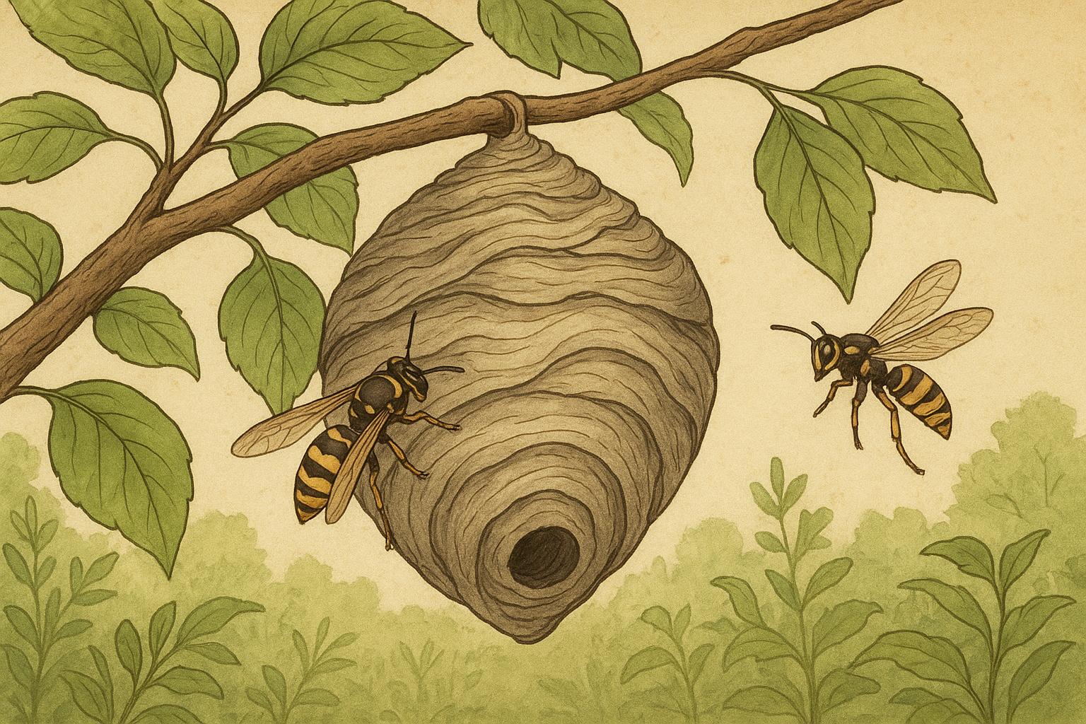 Paper Wasp Nest Identification Guide For Homeowners