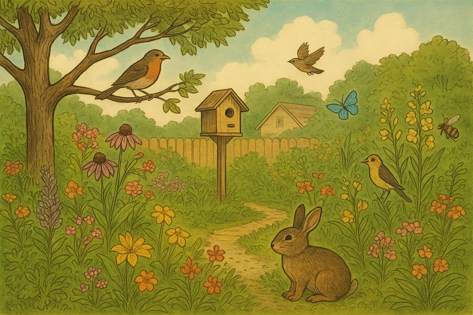 A Formal Guide To Creating A Wildlife Garden In Yards