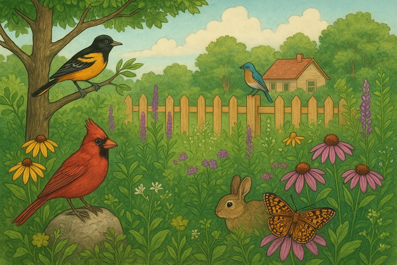 Unlock A Thriving Backyard With Native Wildlife Plants