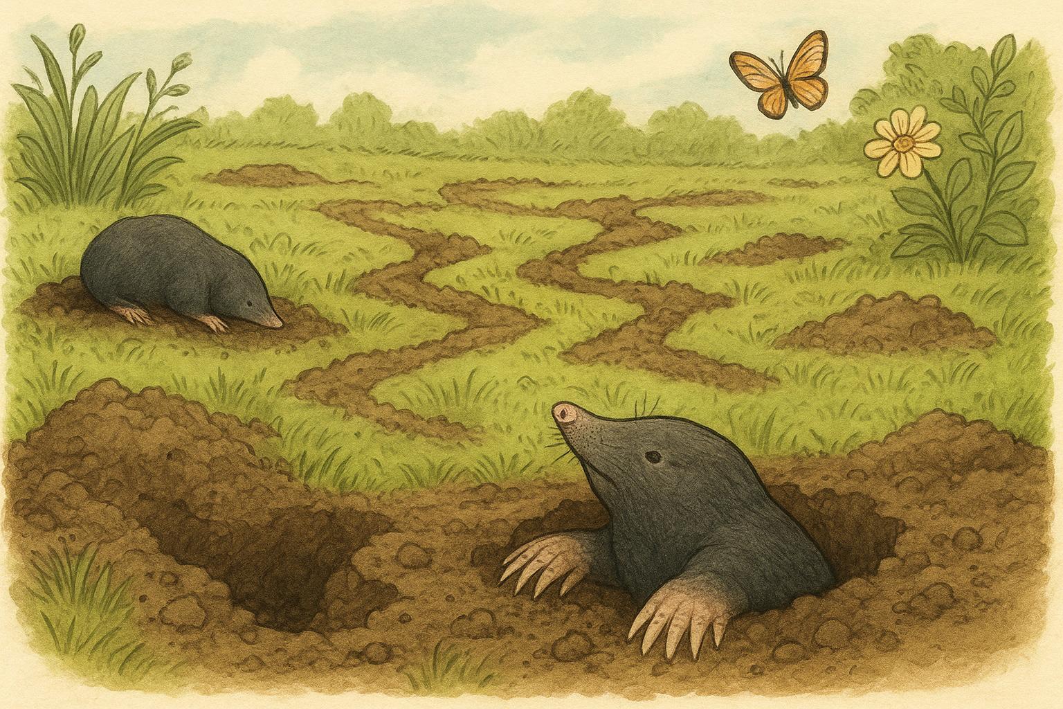 Understanding Mole Activity And Lawn Damage Solutions